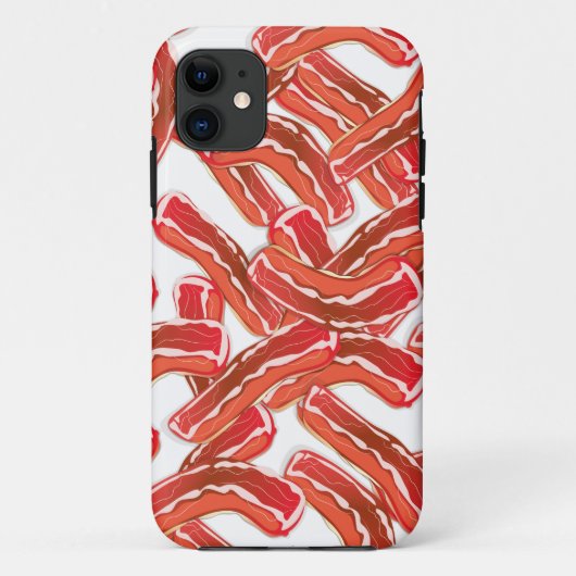 Coques Case-Mate iPhone Motif Bacon Croustillant (Dos)