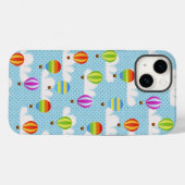 Coques Case-Mate iPhone Motif Ballons à air chaud de couleur mignonne (Verso (horizontal))