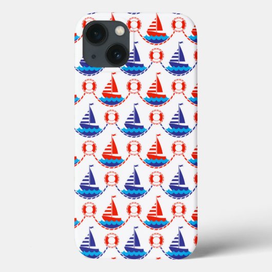 Coques Case-Mate iPhone Motif bateau à voile (Verso)