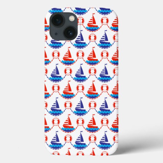 Coques Case-Mate iPhone Motif bateau à voile (Verso)