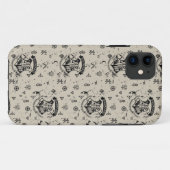 Coques Case-Mate iPhone MOTIF beige HOGWARTS™ (Dos (Horizontal))