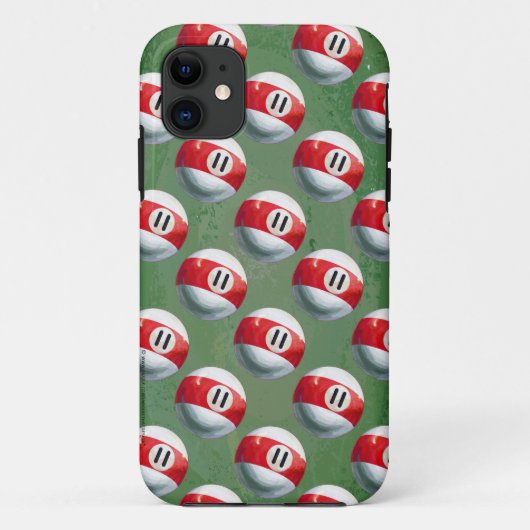 Coques Case-Mate iPhone Motif Billard 11 Ball (Dos)