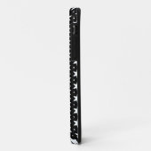 Coques Case-Mate iPhone Motif Black et White Star (Dos/Gauche)