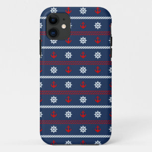 Etui iPhone Case-Mate Motif blanc et bleu rouge d'océan