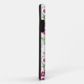 Coques Case-Mate iPhone Motif blanc floral (Dos/Droite)