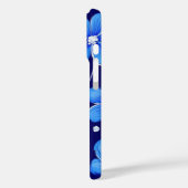 Coques Case-Mate iPhone motif bleu (Verso / Gauche)