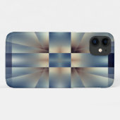 Coques Case-Mate iPhone motif bleu Abstrait (Dos (Horizontal))