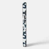 Coques Case-Mate iPhone Motif bleu crypto-monnaie (Verso / Gauche)