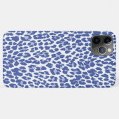 Coques Case-Mate iPhone Motif bleu de léopard (Dos (Horizontal))