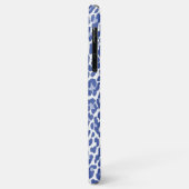Coques Case-Mate iPhone Motif bleu de léopard (Dos/Gauche)