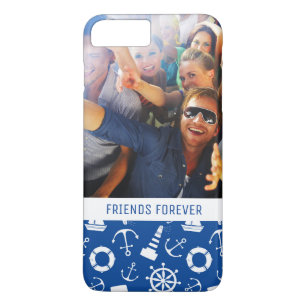 Etui iPhone Case-Mate Motif bleu   de mer votre photo et texte