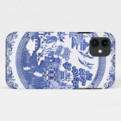 Coques Case-Mate iPhone Motif bleu de saule (Dos (Horizontal))