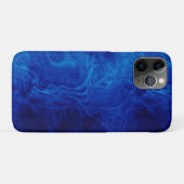 Coques Case-Mate iPhone Motif bleu électrique dramatique (Dos (Horizontal))