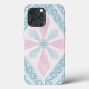 Case-Mate iPhone Case motif bleu en forme de diamant