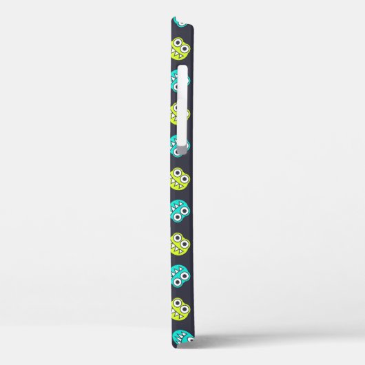 Coques Case-Mate iPhone Motif bleu et vert d'insectes (Verso / Gauche)