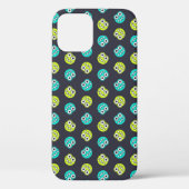 Coques Case-Mate iPhone Motif bleu et vert d'insectes (Verso)