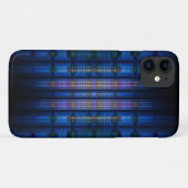 Coques Case-Mate iPhone Motif bleu foncé (Dos (Horizontal))