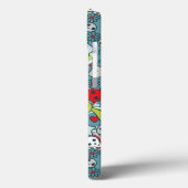 Coques Case-Mate iPhone motif bleu kawaii (Verso / Gauche)