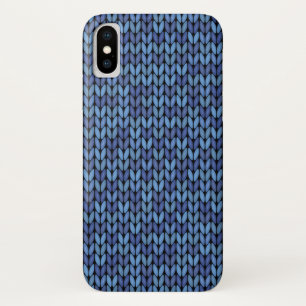 Case-Mate iPhone Case Motif bleu Knit