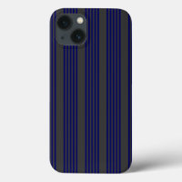 Motif bleu marine et charbon cinq bandes