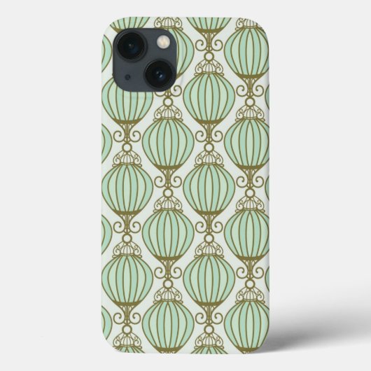 Coques Case-Mate iPhone Motif bleu Motton (Verso)