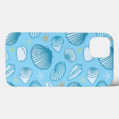 Coques Case-Mate iPhone Motif bleu océan (Verso (horizontal))