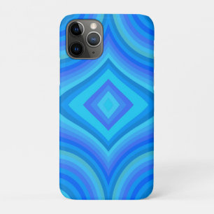 Case-Mate iPhone Case Motif bleu rétro
