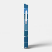 Coques Case-Mate iPhone Motif bleu tendance (Verso / Gauche)