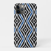 Coques Case-Mate iPhone Motif bleu transparent (Dos)