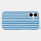 Coques Case-Mate iPhone Motif Bleu Vintage (Verso (horizontal))