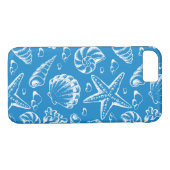 Coques Case-Mate iPhone Motif Blue Beach (Dos (Horizontal))