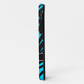 Coques Case-Mate iPhone Motif Blue Black Stripes (Dos/Gauche)