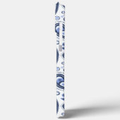 Coques Case-Mate iPhone Motif Blue Paisley (Verso / Gauche)