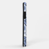Coques Case-Mate iPhone Motif Blue Paisley (Dos/Droite)