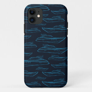 Case-Mate iPhone Case Motif Blue Yacht