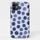 Coques Case-Mate iPhone Motif Blueberry (Dos)
