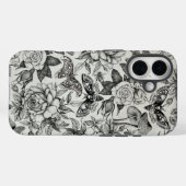 Coques Case-Mate iPhone Motif botanique (Verso (horizontal))