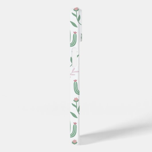 Coques Case-Mate iPhone Motif botanique Cactus personnalisé (Verso / Droite)