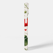 Coques Case-Mate iPhone Motif botanique de fraise sans couture de style vi (Verso / Droite)
