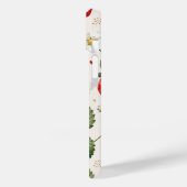 Coques Case-Mate iPhone Motif botanique de fraise sans couture de style vi (Verso / Gauche)