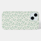 Coques Case-Mate iPhone Motif botanique d'eucalyptus (Verso (horizontal))