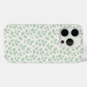 Coques Case-Mate iPhone Motif botanique d'eucalyptus (Verso (horizontal))