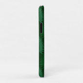 Coques Case-Mate iPhone Motif botanique feuille de palme vert (Dos/Droite)