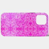 Coques Case-Mate iPhone Motif botanique rose chic (Verso (horizontal))