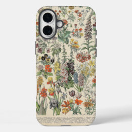 Coques iPhone 16 Plus Motif botanique vintage