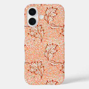 Coques iPhone 16 Motif botanique vintage de pomme de William Morris