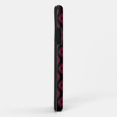 Coques Case-Mate iPhone Motif bourguignon et diamant noir (Dos/Droite)