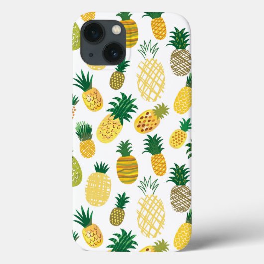 Coques Case-Mate iPhone Motif branché à l'ananas (Verso)
