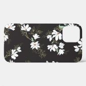 Coques Case-Mate iPhone Motif brillant Magnolia (Verso (horizontal))
