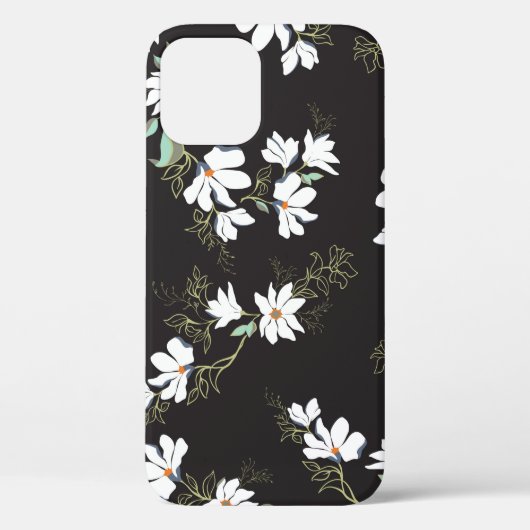 Coques Case-Mate iPhone Motif brillant Magnolia (Verso)